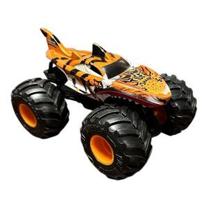 Hot Wheels Oversized Monster Truck TIGER SHARK 1:24 Large Monster Jam Listing A
